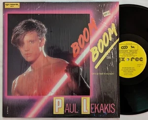 Paul Lekakis BOOM BOOM italo-disco HI-NRG maxi 45RPM 12" single ZYX 5571 shrink - Imagen 1 de 5