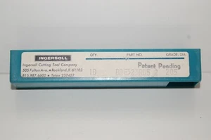 INGERSOLL RAND - BDE323R05 2 - Insertos de corte grado 205 (juego de diez) - Imagen 1 de 7