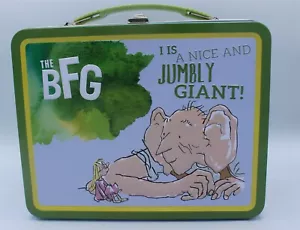 Roald Dahl The BFG Fiambrera de hojalata Divertida Caja de almacenamiento 9"x7"x 3,5" - Imagen 1 de 4