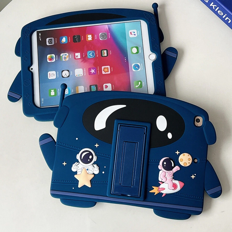 Funda con Soporte Apta para Niños para iPad 5/6º 7º 8º 9º Generación 9.7" 10.2" Foto 1 de 4