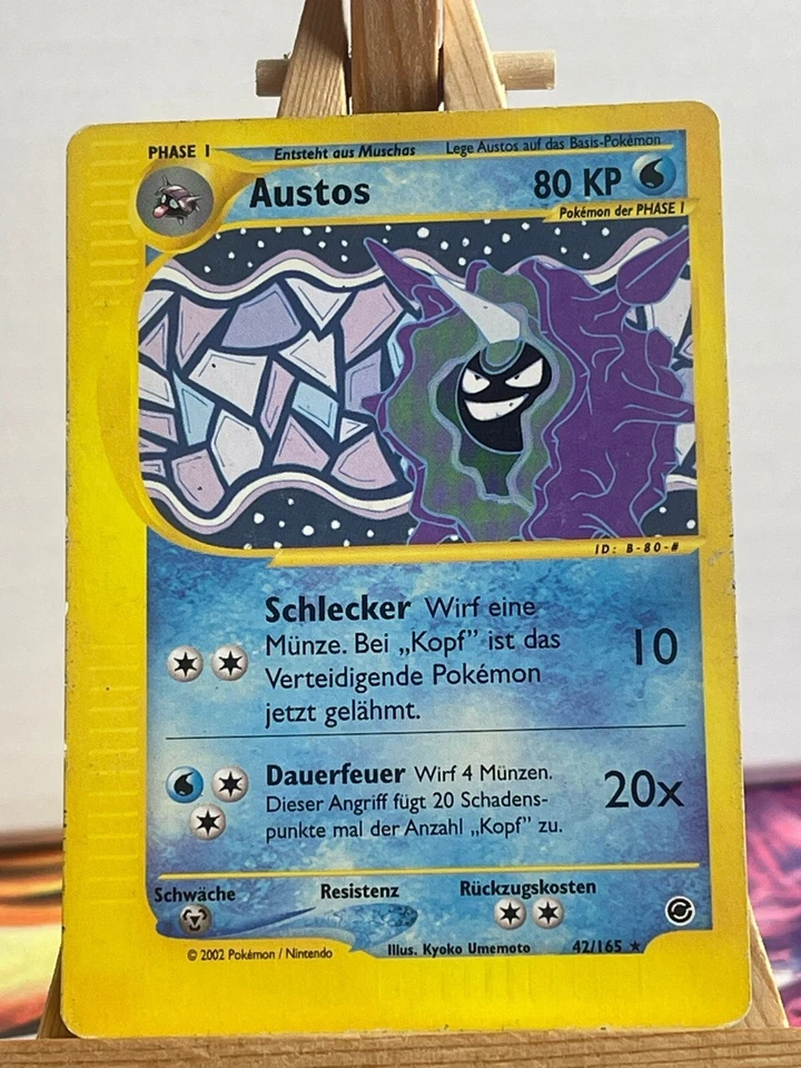 Austos 42/165 Rare Expedition Deutsch VG Pokemon - Bild 1 von 1