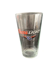 Vaso de cerveza de fútbol americano Coors Light Tennessee Titans NFL usado muestra tu equipo Sp - Imagen 1 de 13