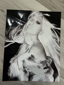 Donatella Versace signed Autogramm 8 x 10 Foto italienische Modedesignerin - Bild 1 von 5