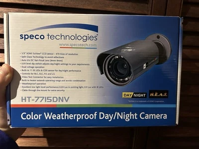 Speco Technologies Color Weatherproof Day / Night Camera HT-7715DNV - Image 1 of 4