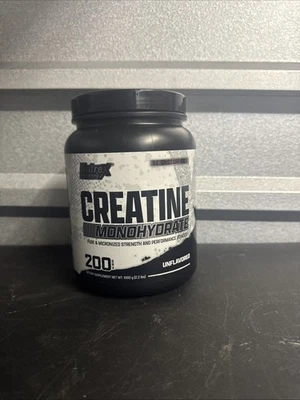Nutrex CREATINA Monohidrato en Polvo Micronizado Sin Sabor 200 Porciones 1000 Gramos Foto 1 de 3