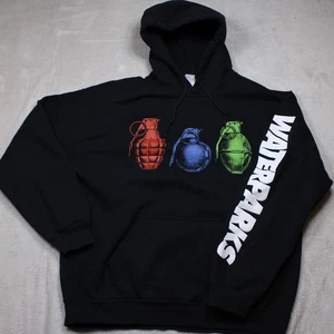 Rare Waterparks Shirt Sweatshirt Hoodie L Black Double Dare 2017 Tour Exclusive - Picture 1 of 10