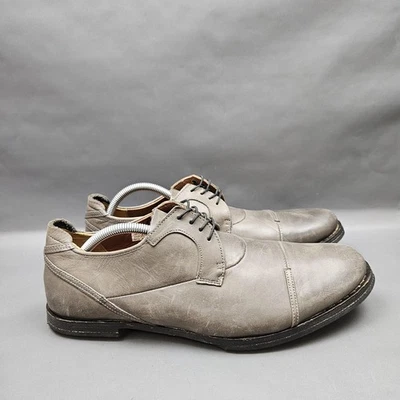 Timberland Boot Company Wodehouse Zapatos Para Hombres Talla 10 Gris Puntera Cuero Oxford Foto 1 de 4