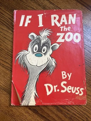 IF I RAN THE ZOO - DR. SEUSS, Book with dust jacket 1950 Early Printing — 第 1/4 张图片