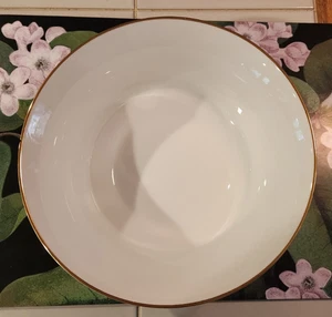 Sango SAVOY 3724 Round Vegetable Bowl with Gold Trim - Picture 1 of 6