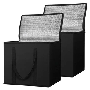 3X(Pack de 2 Bolsas de Compras Aisladas, Reutilizables, Frigorífico Plegable1372 - Imagen 1 de 7