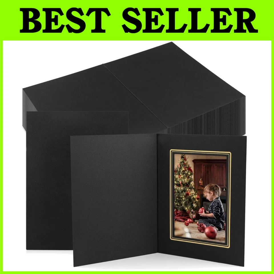 Fundas para fotos negras y doradas 100 Foto 1 de 4