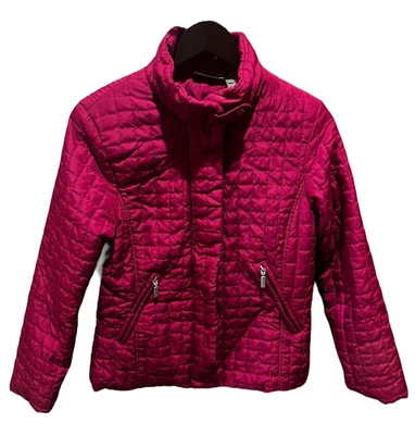 Jane Ashley Mujer Talla Pequeña Chaqueta Informal Estilo de Vida Acolchado Abrigo Cremallera A Presión Foto 1 de 4