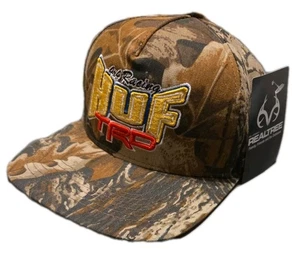 NUEVO CON ETIQUETAS HUF X TOYOTA TRD Leñador Camuflaje Snapback Gorra Bordado Logo Carreras OS - Imagen 1 de 6