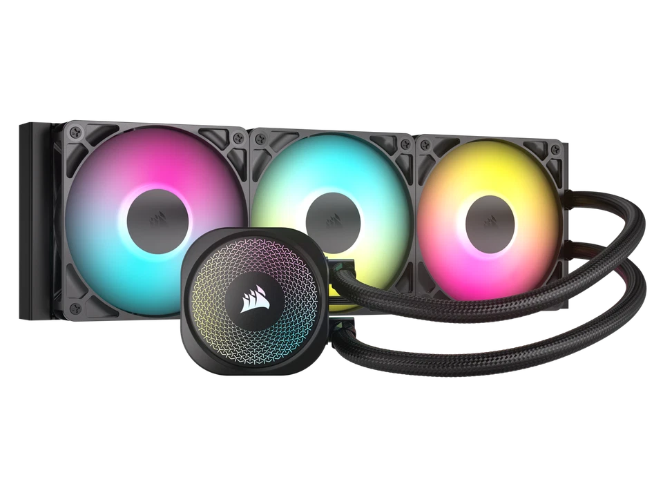 CORSAIR Nautilus 360 RS Cooler - Black - No Bracket