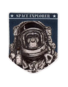 Chimp - Space Explorer NASA Astronaut Patch for VELCRO® BRAND Hook Fastener - Picture 1 of 1