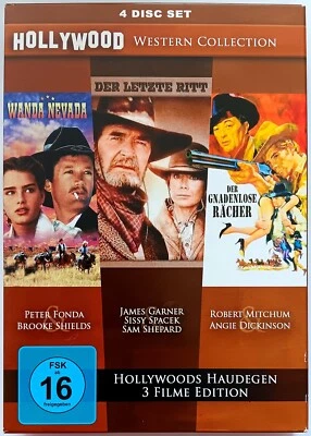 Hollywood Western Collection (2014) Der letzte Ritt, Wanda Nevada, 4 DVDs, gebr. - Bild 1 von 2