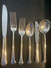 4 CHIPPENDALE TOWLE STERLING FLATWARE SETTING 6 SETTING 24 PCS.  BUTTERS & SOUPS