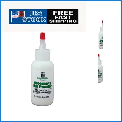 PPP Groomer's Ear Powder - Fórmula desodorizante y de secado para perros y gatos, 1 oz Foto 1 de 4