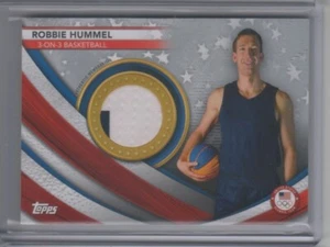 2021 Topps U.S. Olympic Team USA Memorabilia Silver Robbie Hummel 84/99 Relic - Picture 1 of 1