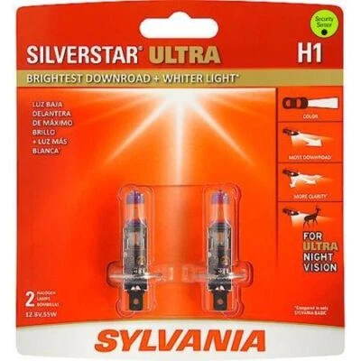 Lâmpada para Farol-SYLVANIA SilverStar ULTRA Blister Pack TWIN CARQUEST H1SUBP2 CARRO - Imagem 1 de 4