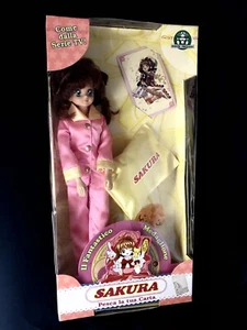 Sakura Doll Card Captor Vintage Mint Italian Box Puppe Pyjama Rosa - Picture 1 of 7