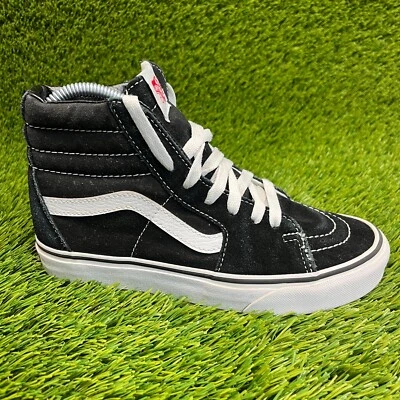 Vans Sk8 Hi коньков женщин размер 6,5 черный белый Athletic коньков туфли кроссовки - Изображение 1 из 4