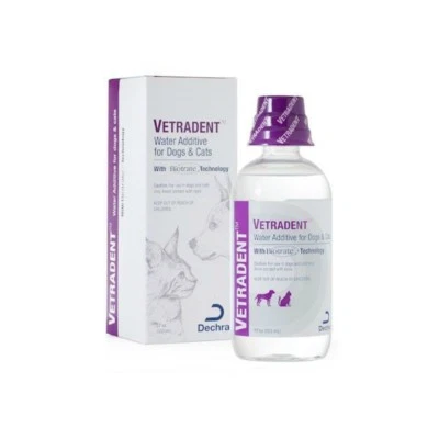 Vetradent Dental Water Additive Dog & Cat w/ Biotrate Technology 17oz by Dechra