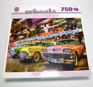 Wheels THREE BEAUTIES 750 Piece Jigsaw Puzzle 24" x 18" - Picture 1 of 1