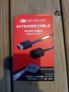 Extender Cable 10 Foot Cable For NES Classic Edition or Wii/Wii U - NEW IN BOX - Picture 1 of 5