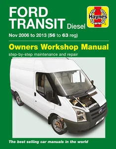 Ford Transit Diesel (06 - 13) Haynes Repair Manual - Picture 1 of 11