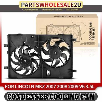 Nuevo conjunto de ventilador de refrigeración del radiador con motor para Lincoln MKZ 2007 2008 2009 V6 3,5 L Foto 1 de 4