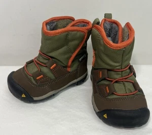 KEEN Toddler Kid's Peek-A-Boot Size 4 infant youth - Picture 1 of 8