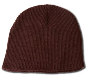 Gorra Waffle GI marrón lisa en blanco - Imagen 1 de 1