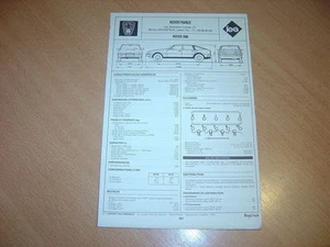 Fiche technique l'Expert automobile Rover 3500 - Imagen 1 de 1