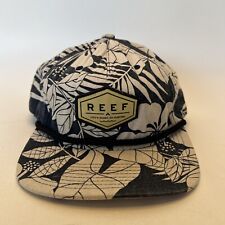 Reef Mens Blue And White Snapback Hat - Life’s Short, Go Fishing