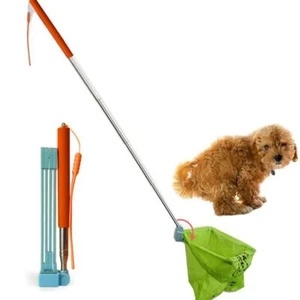 Foldable Dog Poop Catcher Length Adjustable Pet Waste Shovel - Picture 1 of 8