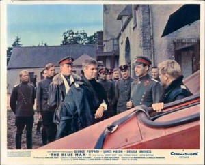 George Peppard Jeremy Kemp Anton Diffring The Blux Max original lobby card