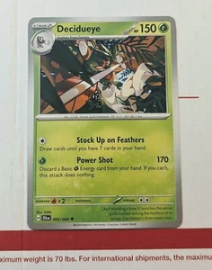 Decidueye - 005/064 - Verhüllte Fabel - Pokemon TCG - Non-Holo - NM - Bild 1 von 1