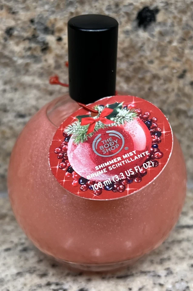 The Body Shop FOSTED CRANBERRY 3,3 oz. Spray Shimmer Mist NUEVO Foto 1 de 1