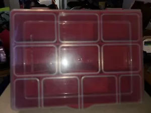10 Opening Plastic Small Parts Organizer Made in USA - Picture 1 of 4