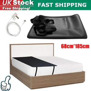 Conductive Earthing Grounding Bed Mat Sheet Leatherette Pad For Improve Sleep UK - Picture 1 of 9