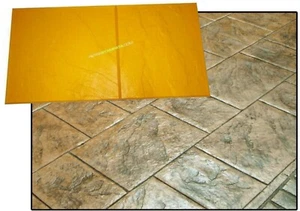 STAMPO per pavimento stampato cemento FINTA PIETRA Concrete texture stamp mat - Picture 1 of 6