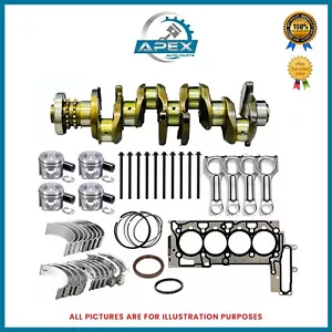 ALBERO MOTORE MINI COUNTRYMAN 2.0 DIESEL N47C16A N47C20A + PISTONI + RICAMBI RICOSTRUITI - Foto 1 di 4