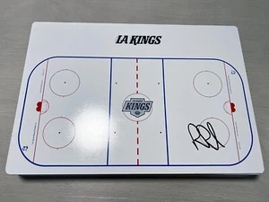 ROB BLAKE Los Angeles Kings GM HOF SIGNED Autographed Coach's Play Board COA - Picture 1 of 3