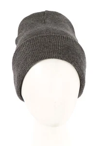 Wool Grey beanie made in Europe. Hats From OZ -- 100% Australian Owned business - Picture 1 of 4