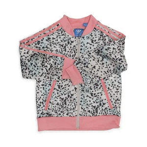 Adidas, Trainingsjacke, Mädchen, Größe: 90, Grün/Mehrfarbig #Hn8 - Bild 1 von 4