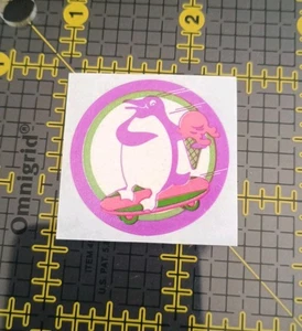 Vintage Stickers CTP Scratch And Sniff Sticker Mod VTG 90s RASPBERRY Ice Cream - Picture 1 of 5