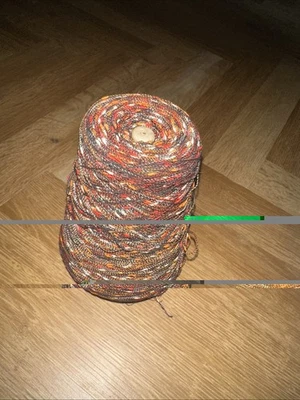 Dark Multi Colour Machine Knitting Wool - Image 1 of 2