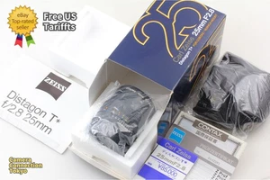 Rare [Unused in Box] Contax Carl Zeiss Distagon T* 25mm f/2.8 MMJ C/Y Lens JAPAN - Picture 1 of 11