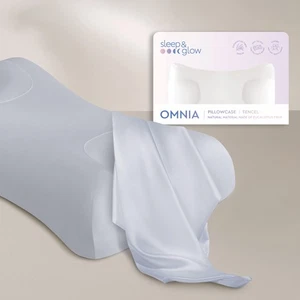Omnia Tencel Kissenbezug für Haar und Haut passt zu einzigartiger Form von Sleep&Glow Omn... - Bild 1 von 7